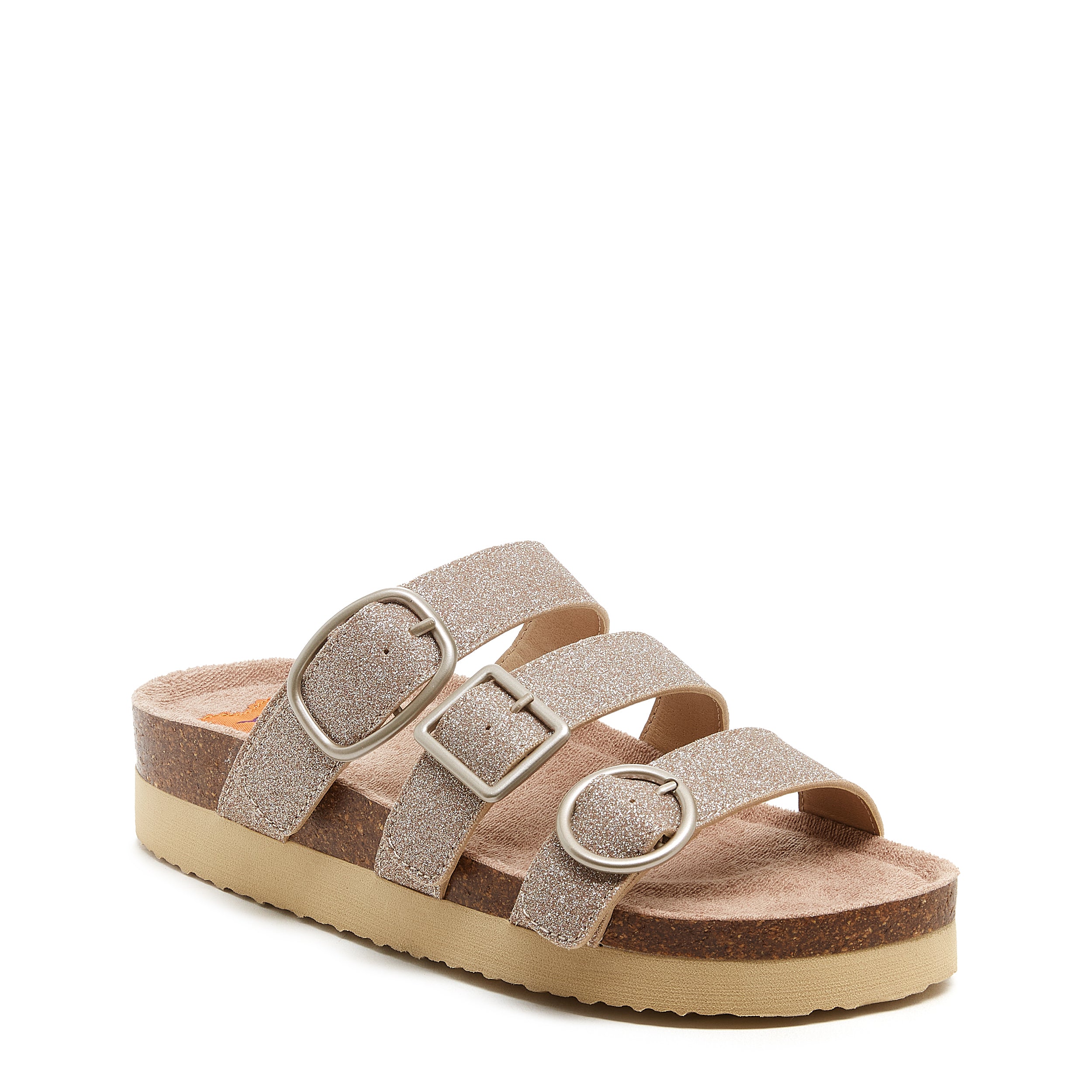 Buy Rose Gold Flat Sandals for Women by Steppings Online | Ajio.com