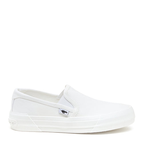 Cheery Classic White Slip On