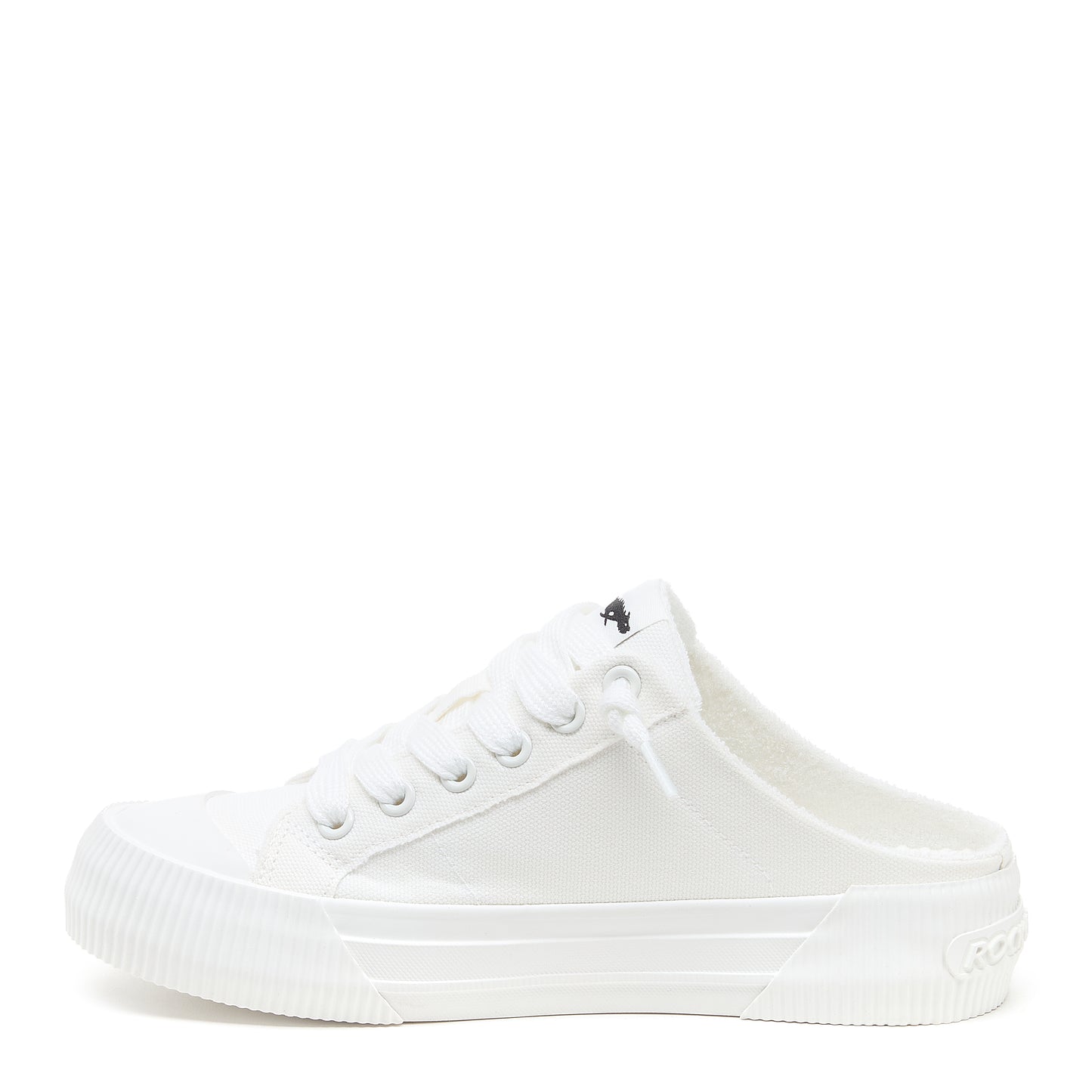 Cheery White Mule Sneaker