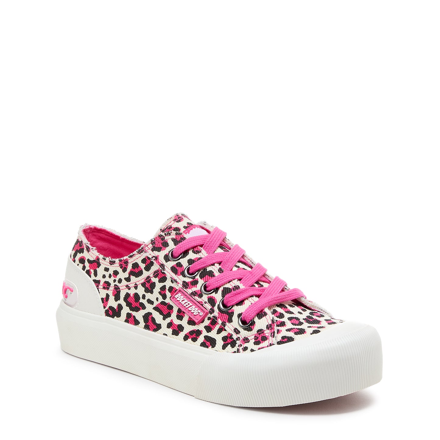 Jazzin Pink Leopard Sneaker