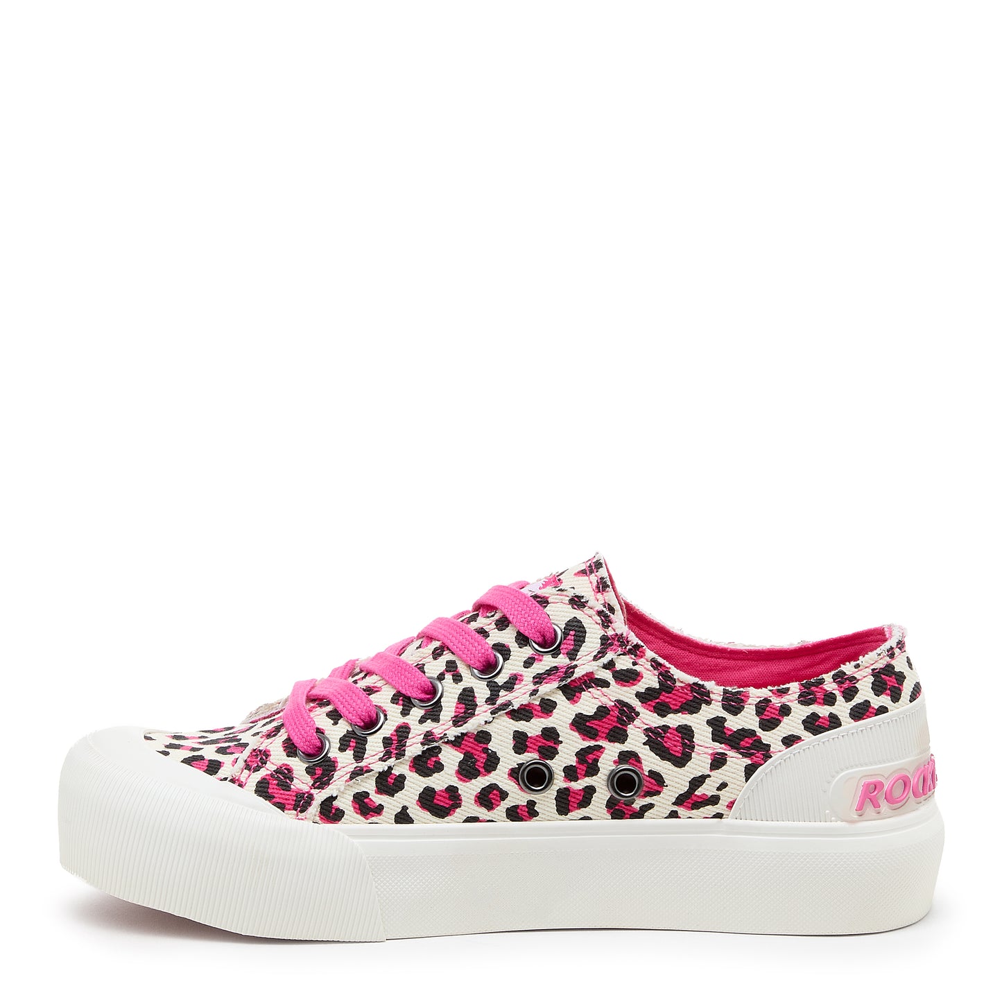 Jazzin Pink Leopard Sneaker