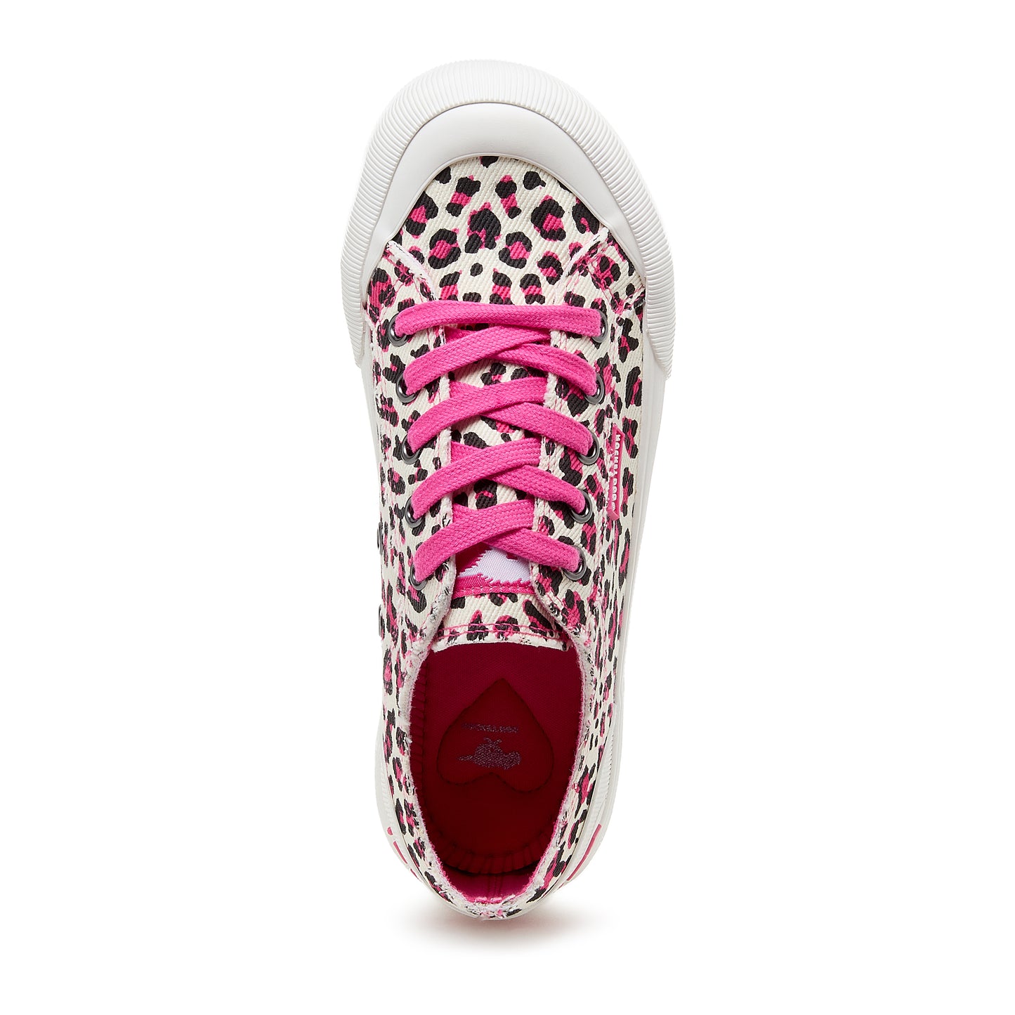 Jazzin Pink Leopard Sneaker