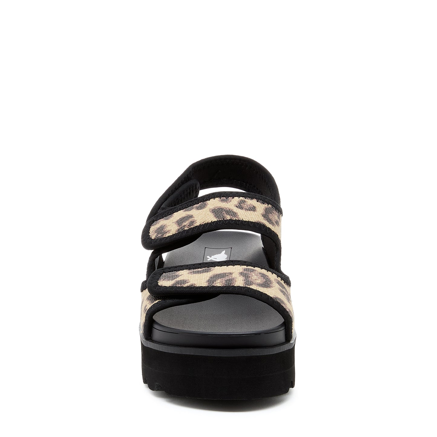 Balmy Black Leopard Sandal