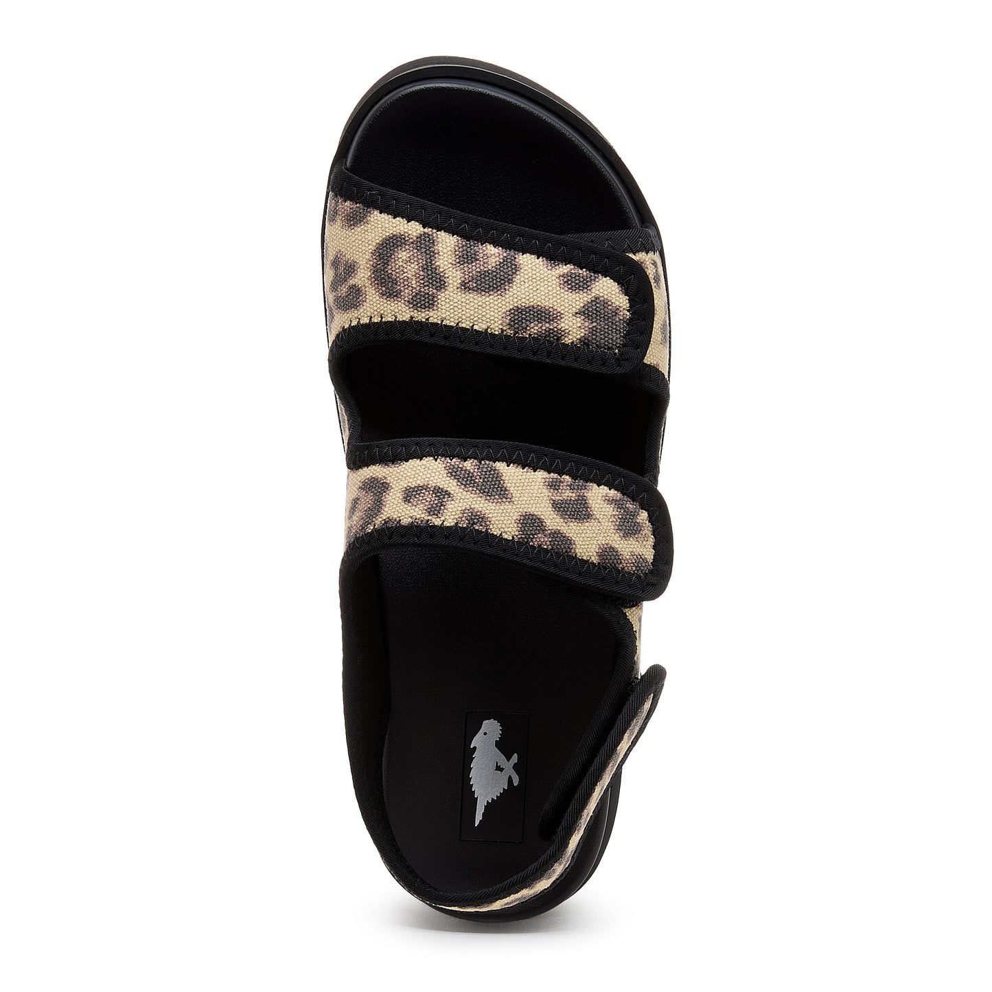 Balmy Black Leopard Sandal