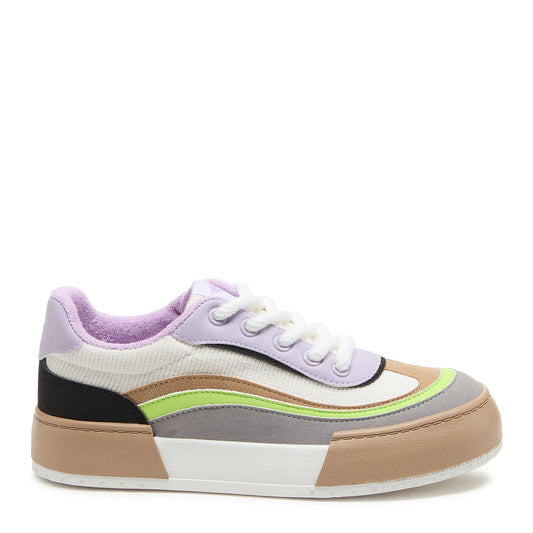 Rocket Dog Lavender Color Block Sneakers | Retro-Chic Vibes 💜