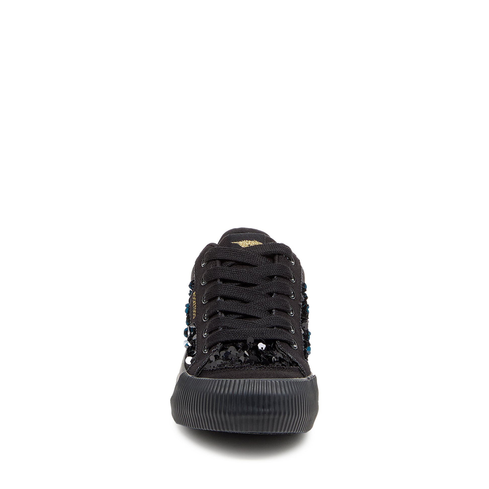 RocketDog Womens Cheery Black Sequin Sneaker