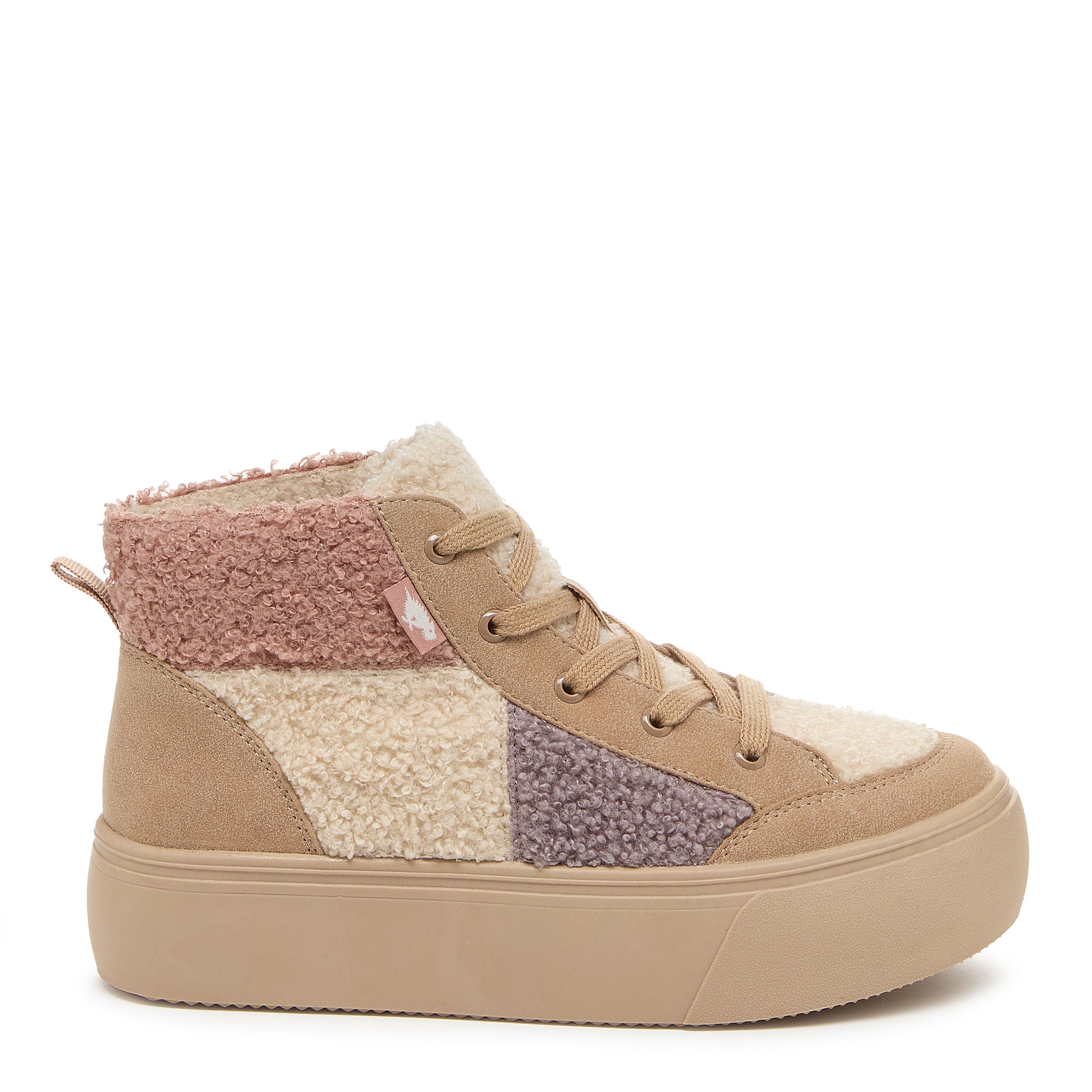 Flair Natural Faux Fur Platform Sneaker – Rocket Dog®