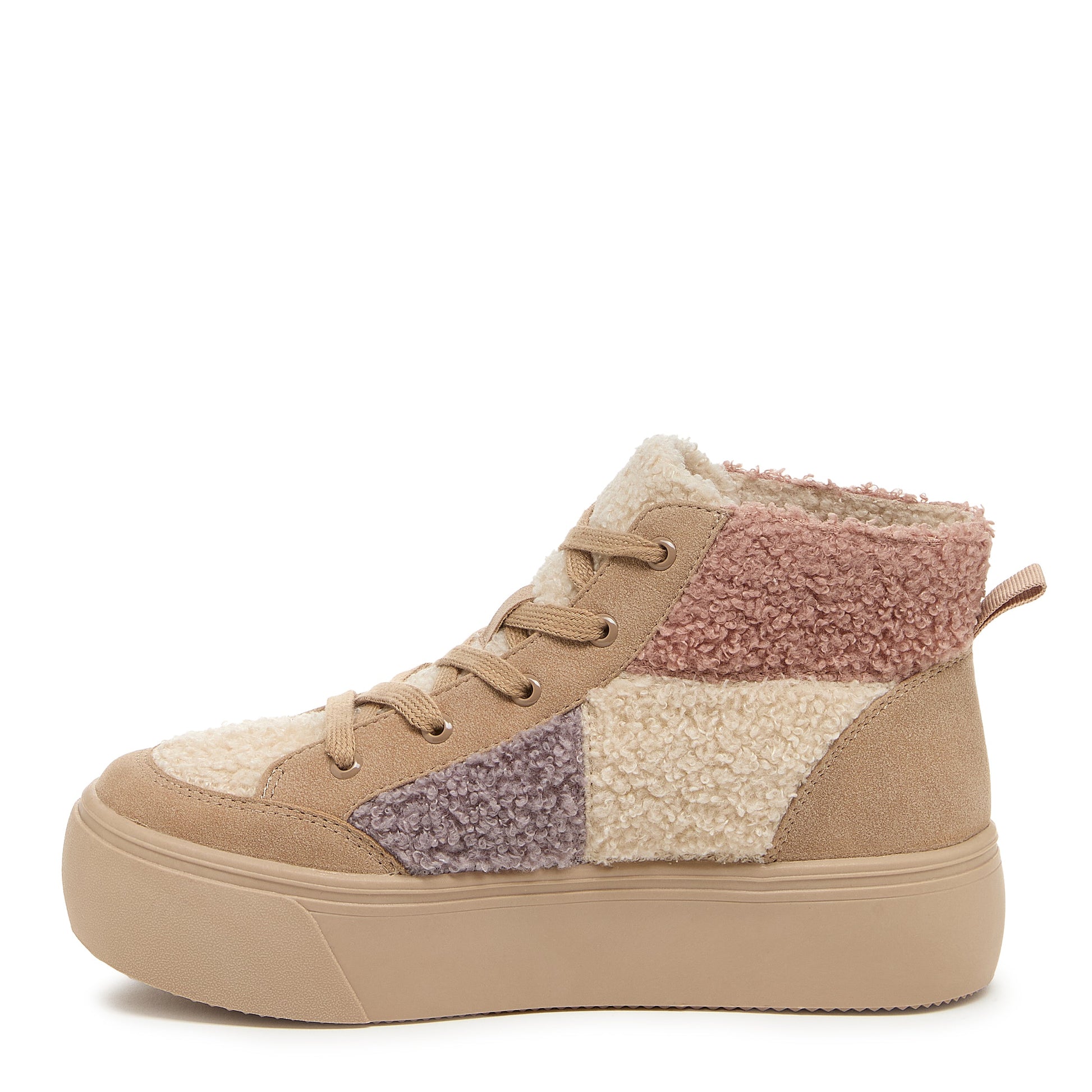 Rocket Dog® Flair Natural Faux Fur Platform Sneaker