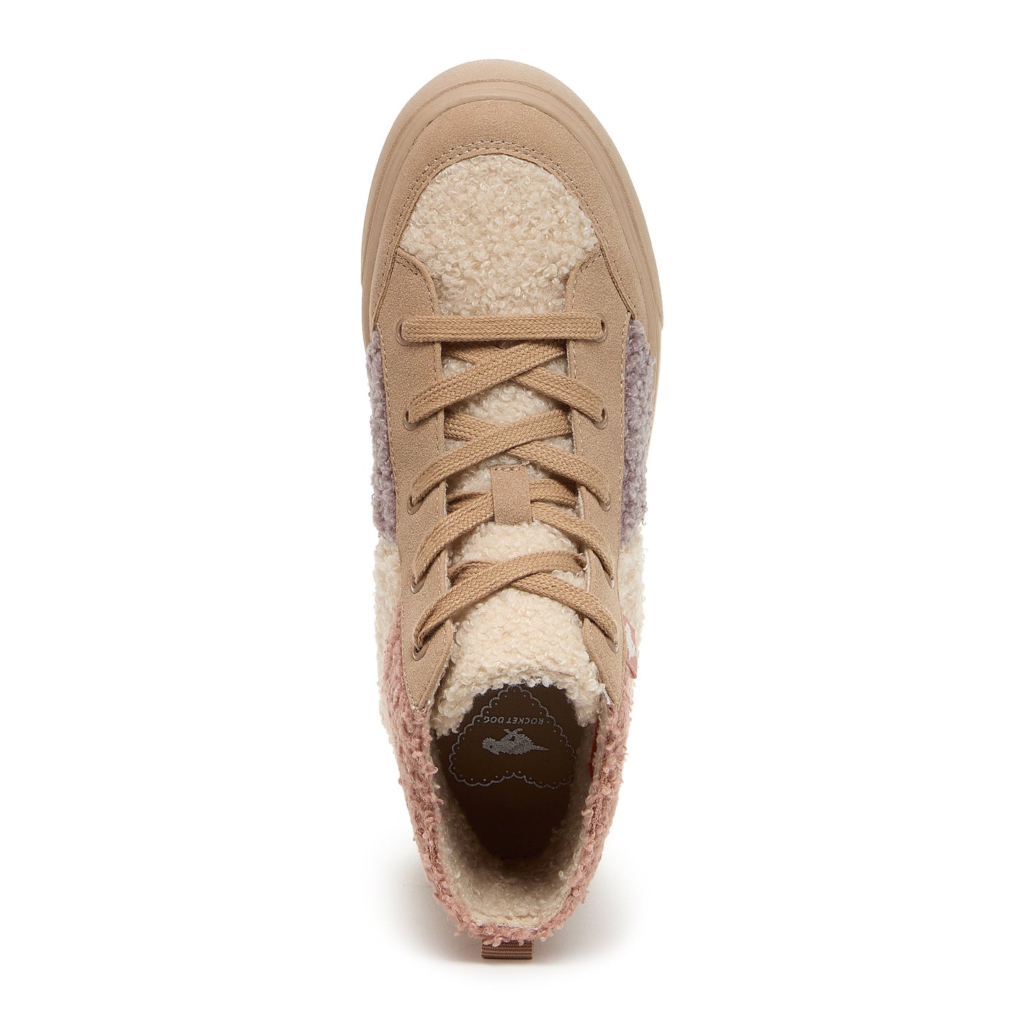 Rocket Dog® Flair Natural Faux Fur Platform Sneaker