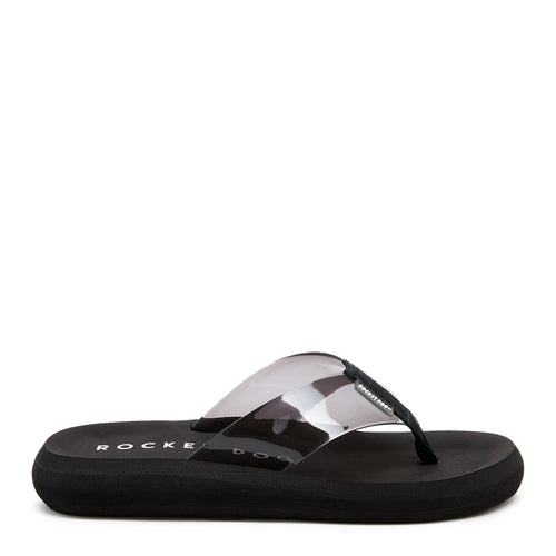 Sunset Grey Clear Flip Flop