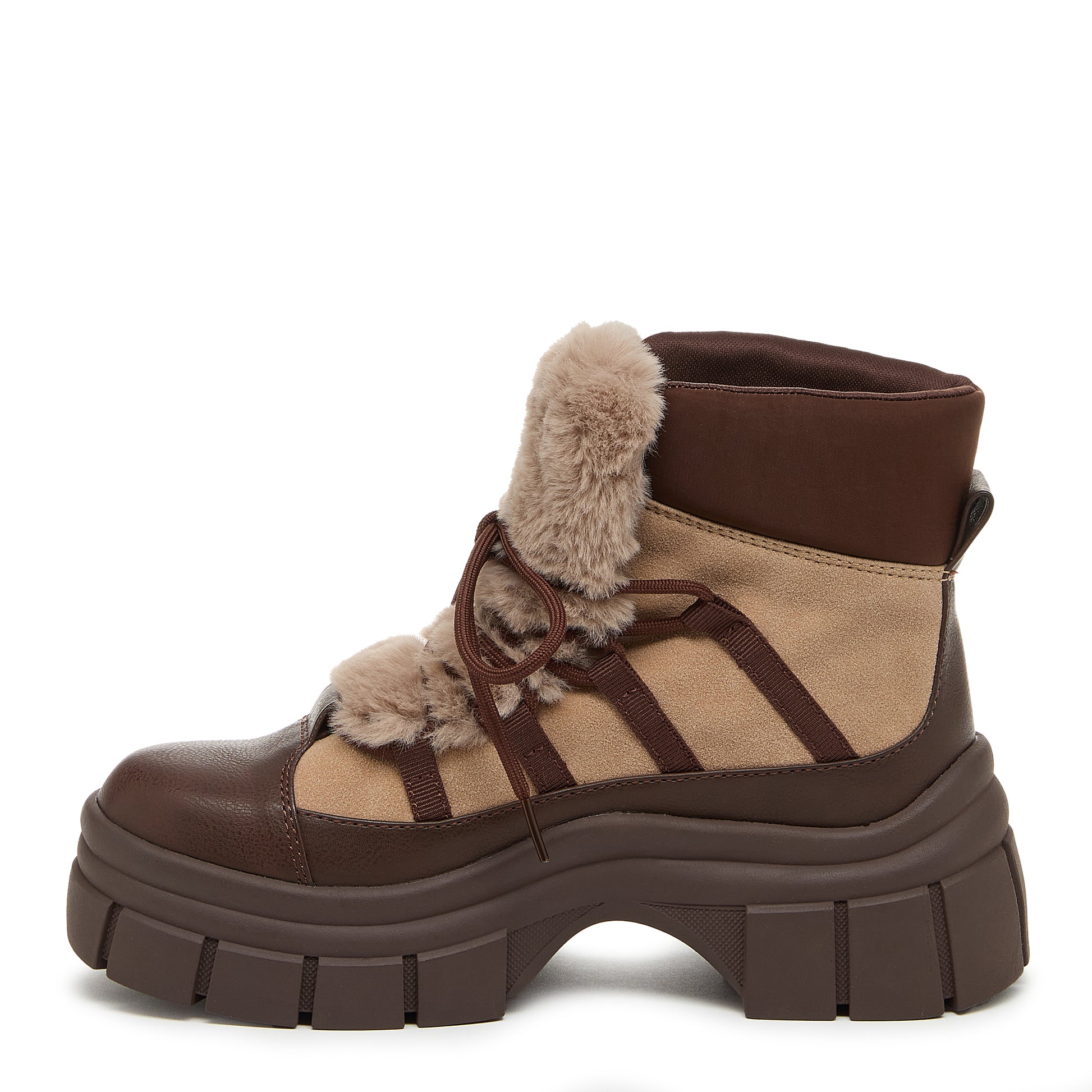 Rocket Dog Tiger Brown Platform Booties | Cozy Chic Stompers 🐻