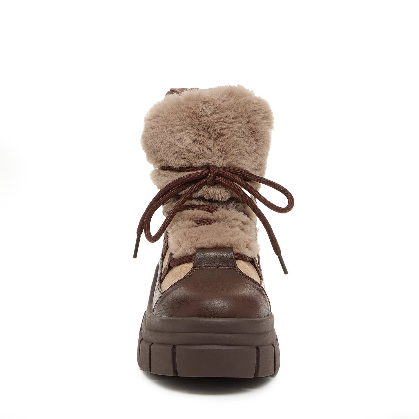 Rocket Dog Tiger Brown Platform Booties | Cozy Chic Stompers 🐻