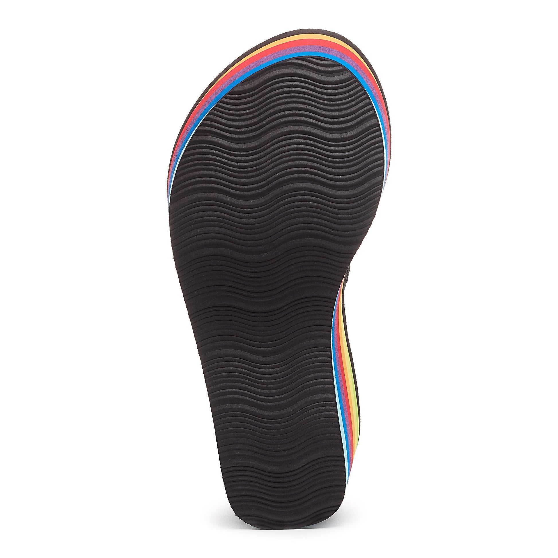 🌈Crush Rainbow Black Platform Flip Flop by Rocket Dog – Rocket Dog®