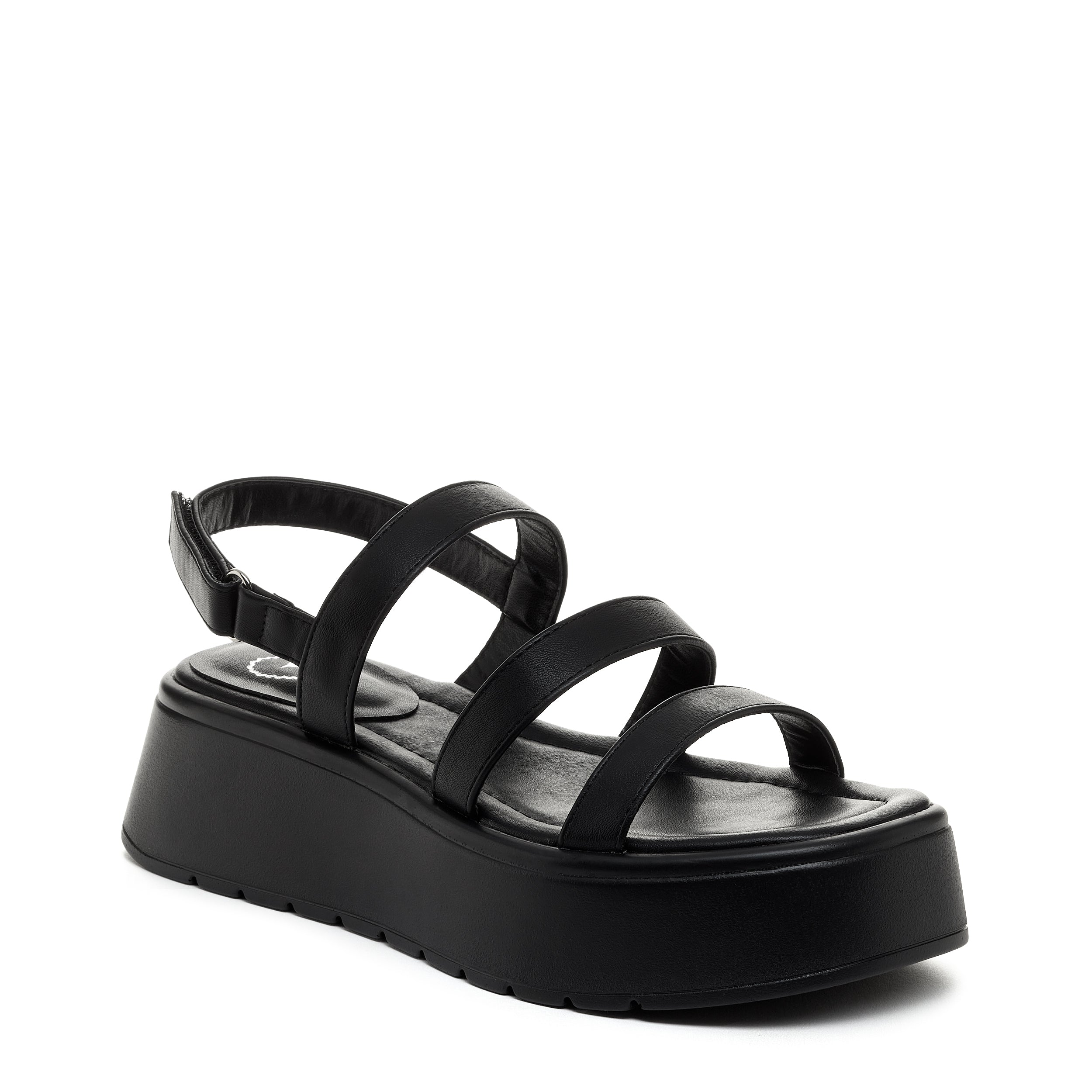 Black platform deals sandals