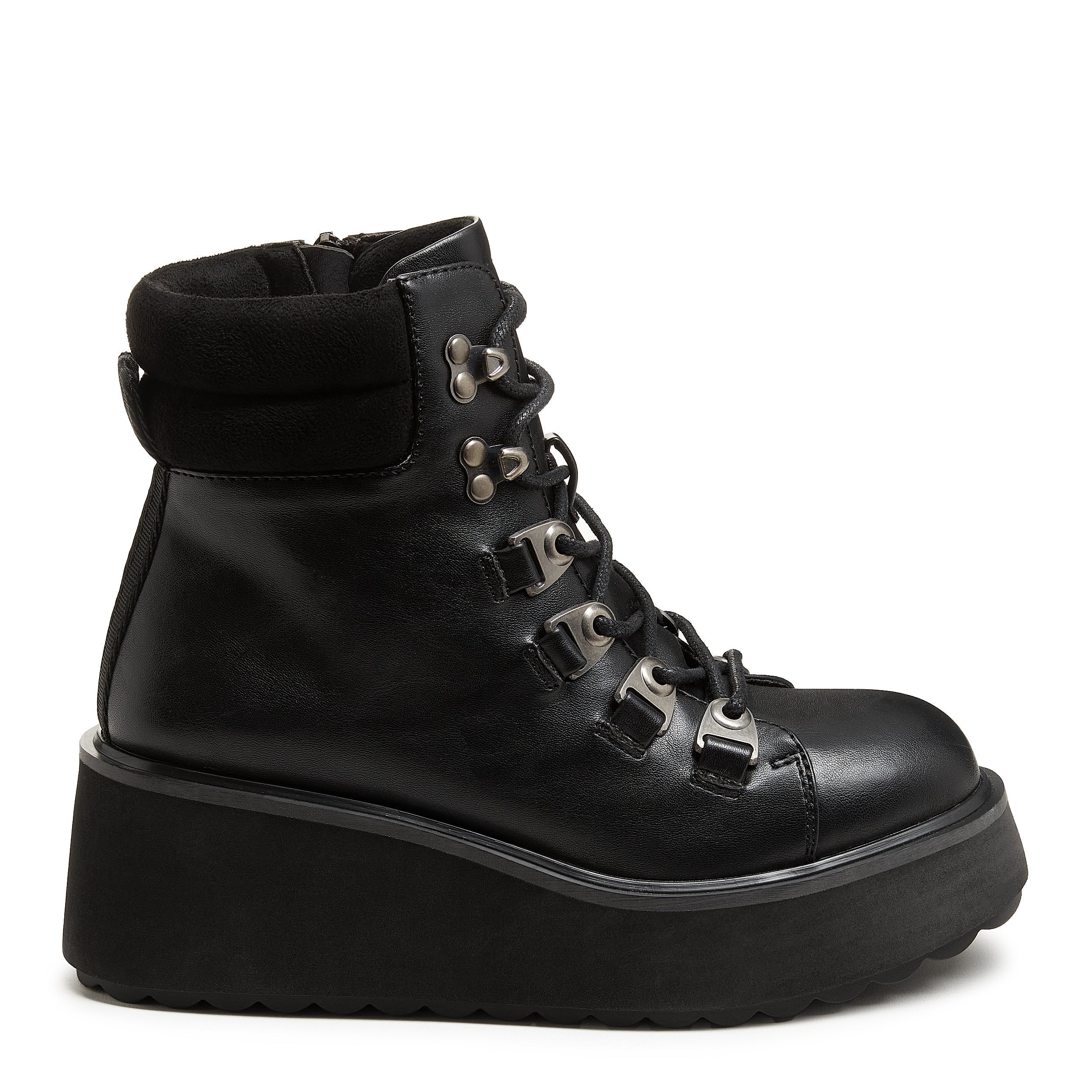 Black platform boots size hot sale 11