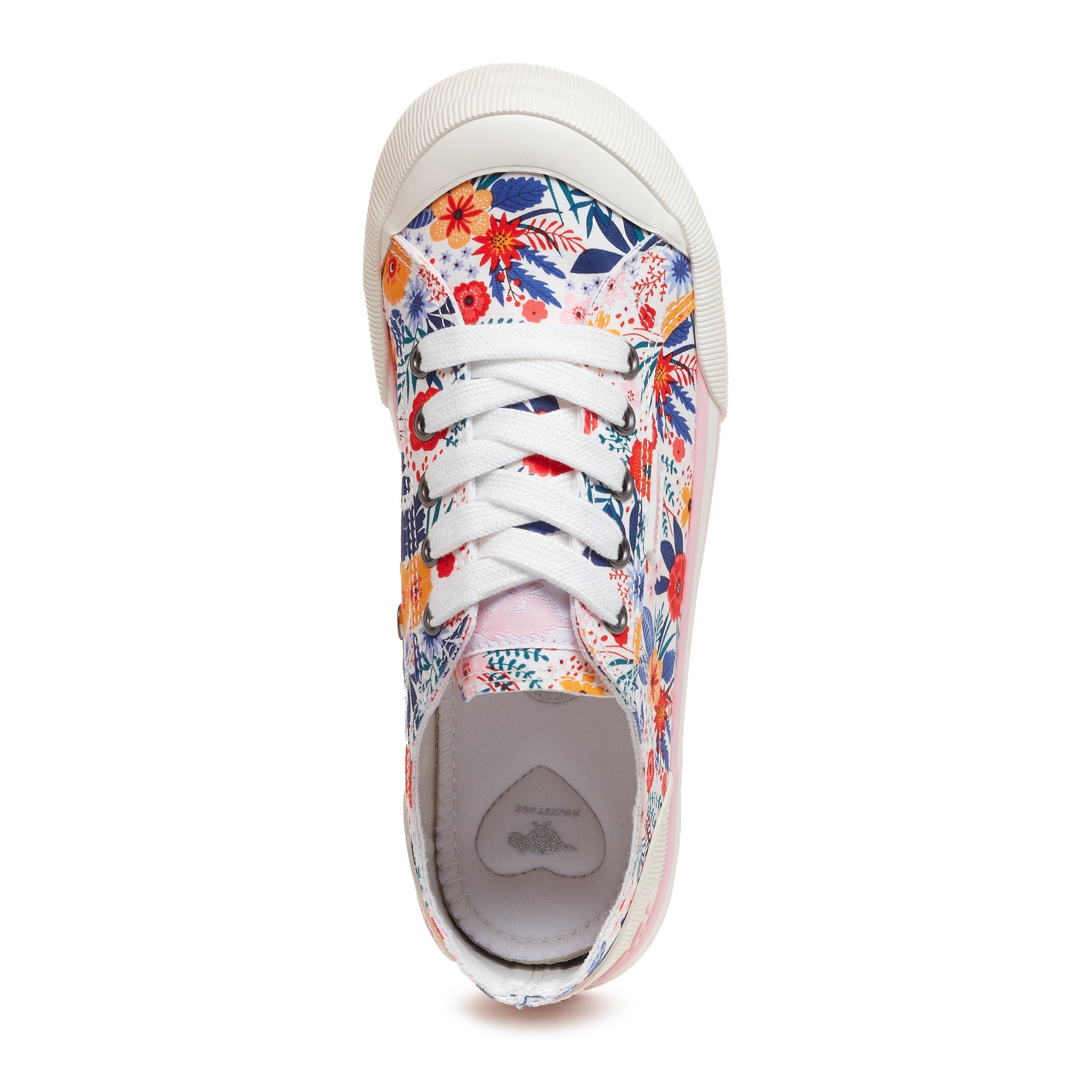 Jazzin Bright Floral White Sneaker – Rocket Dog®
