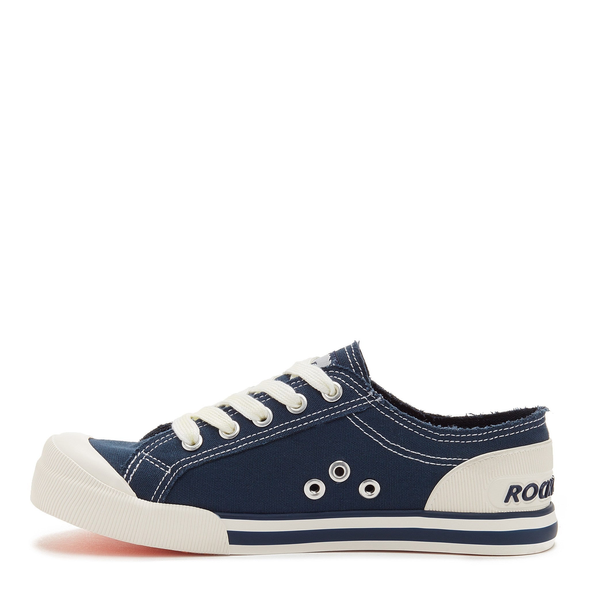 Jazzin Navy Canvas Women's Sneaker – Rocket Dog®